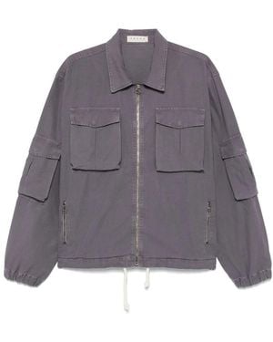 Paura Ryan Multipokets Jacket Clothing - Gray