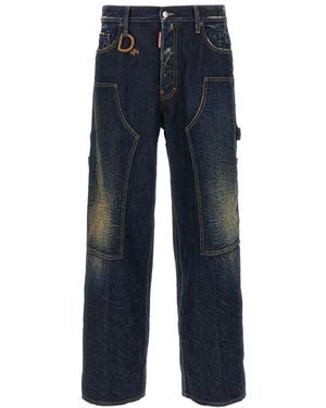 DSquared² 'Loose Carpenter' Jeans - Blue