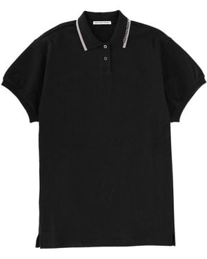 T By Alexander Wang Miniabito Polo - Black