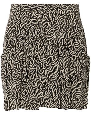 Isabel Marant Violaine Mini Skirt - Black