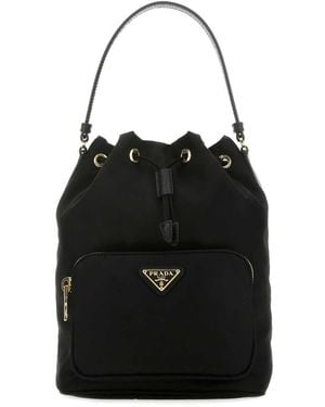 Prada Bucket Bags - Black