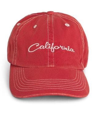 ERL 'California' Cotton Cap - Red