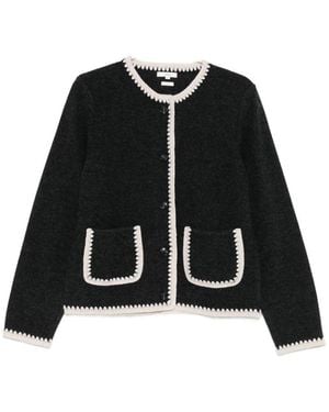 Yerse 'Iliana' Wool Jacket - Black