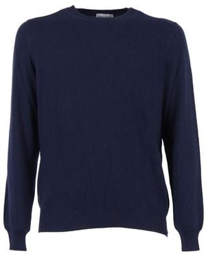 Sette Fili Cashmere Girocoll - Blue