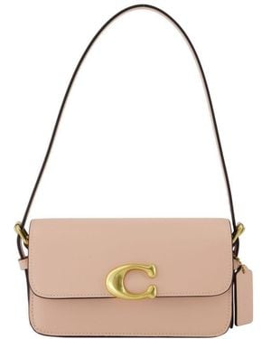 COACH Zoe Shoulder Bag - Natural