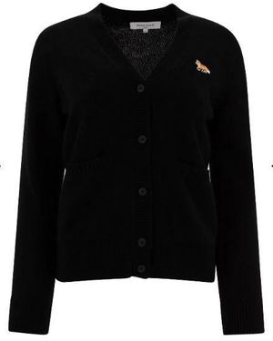 Maison Kitsuné Cardigans - Black
