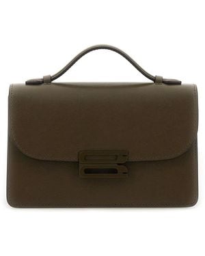 Victoria Beckham Mini "Dorian" Bag - Brown
