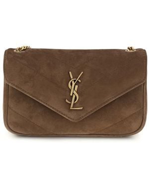 Saint Laurent Shoulder Bags - Brown