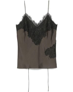 Rohe Lace Silk Camisole - Black
