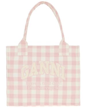 Ganni Shoulder Bags - Pink