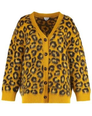 Bottega Veneta Cardigan - Yellow
