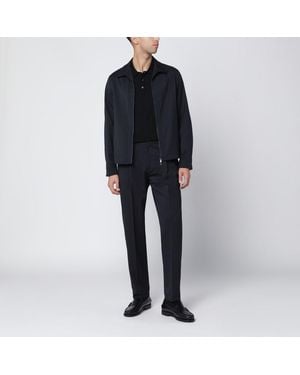 Santaniello Wool-Blend Suit - Black