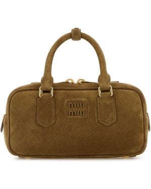 Miu Miu Handbags. - Brown