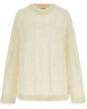 Brunello Cucinelli Mohair Silk Jumper - Natural