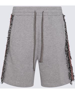 RITOS Grey Cotton Shorts