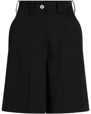 Patou Gabardine Bermuda Shorts - Black