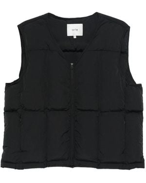 Arte' Puffer Vest - Black