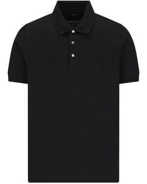 Fendi T-Shirt And Polo Shirt - Black