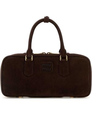 Miu Miu Handbags. - Brown