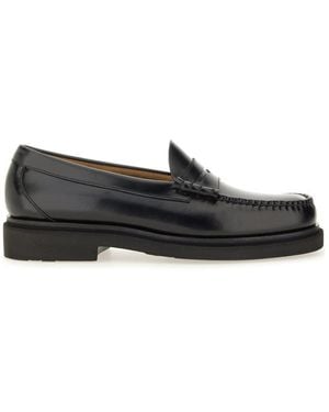 G.H. Bass & Co. Moccasin "Weejuns Step Larson Penny - Black