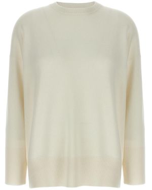 Brunello Cucinelli 'monile' Detail Jumper - Natural