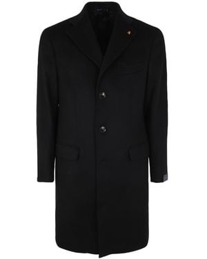 Latorre Aosta Single Breasted Coat Clothing - Black