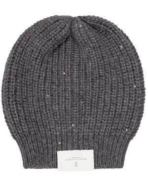 Brunello Cucinelli Hats - Grey