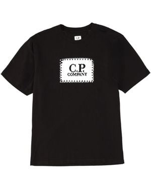 C.P. Company T-Shirt With Logo - Black
