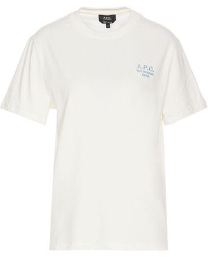 A.P.C. T-Shirts And Polos - White