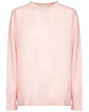 120% Lino Knitwear - Pink