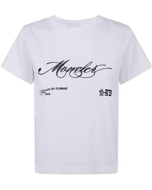 Moncler Short Sleeves T-Shirt - White