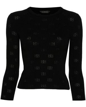 Balenciaga Knitwear - Black
