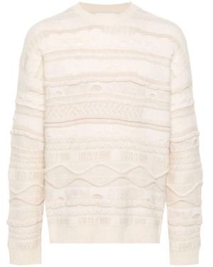 Laneus Sweaters - White