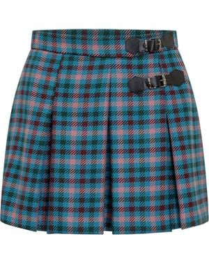 Semicouture Saffie Skirt - Blue