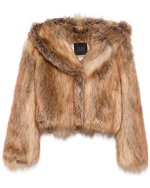 BB COUTURE Madrid Ecofur Jacket - Brown