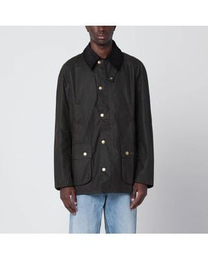 Barbour Ashby Waxed Jacket - Black