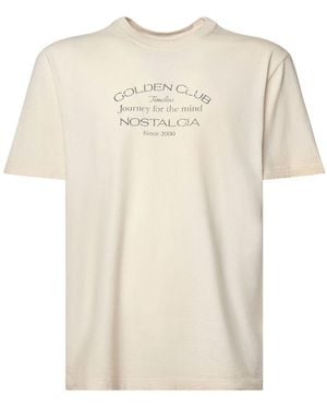 Golden Goose T-Shirts And Polos - Natural