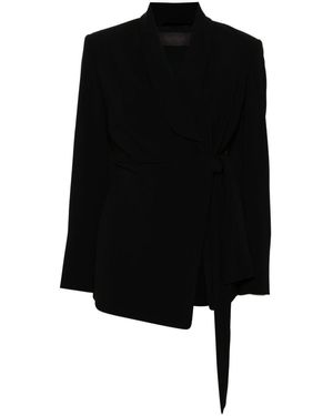 Max Mara Cady Crossover Jacket Clothing - Black