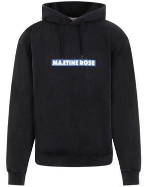 Martine Rose Classic Hoodie For Spring/Summer 2025 - Black
