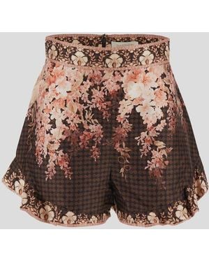 Zimmermann Shorts - Brown