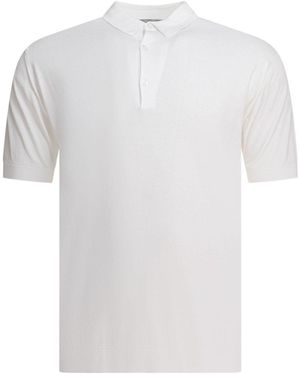 John Smedley T-Shirts And Polos - White