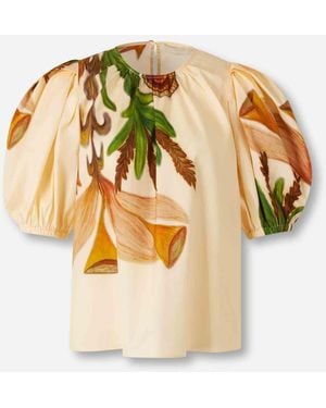 Ulla Johnson Top Ravena - Metallic