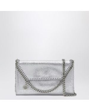 Stella McCartney Falabella Crossbody Wallet Bag - Grey