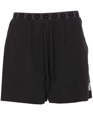 KENZO Cotton Blend Shorts - Black