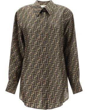 Fendi Shirts - Gray