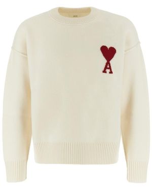 Ami Paris Knitwear - White