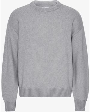 COLORFUL STANDARD Oversized Merino Wool Crew - Grey