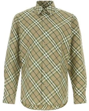 Burberry Shirts - Green