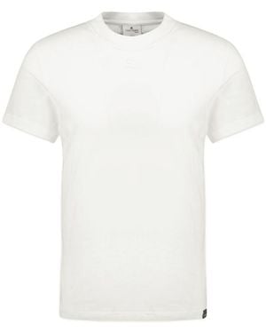 Courreges Ac Straight T-Shirt - White