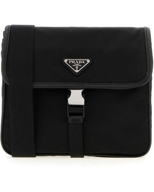 Prada Black Re-nylon Crossbody Bag